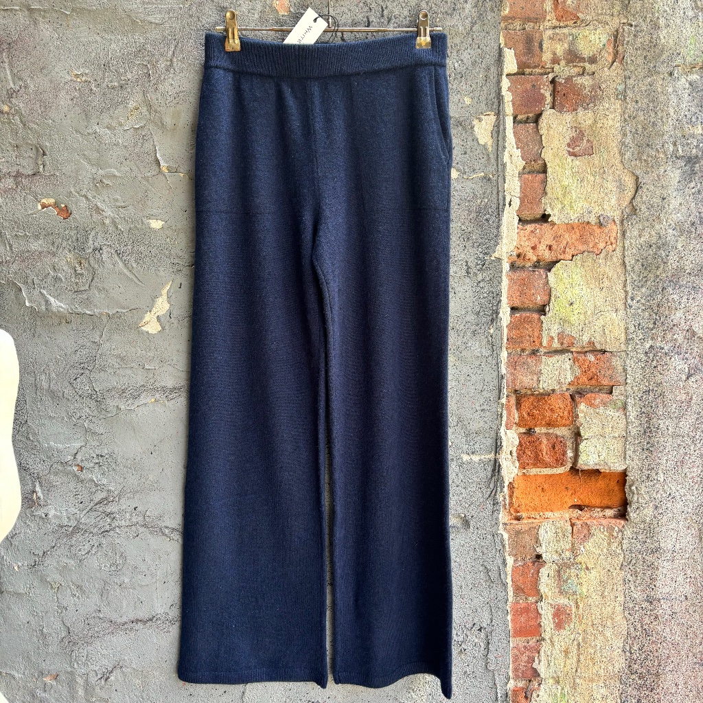 White + Warren Cashmere Wide Leg Pant